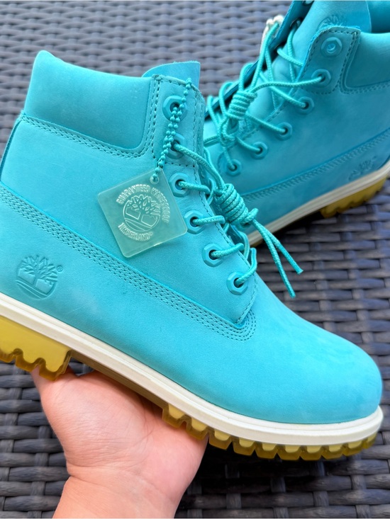 Timberland Shoes - Timberland Women's Teal Nubuck Waterproof Boot US4.5